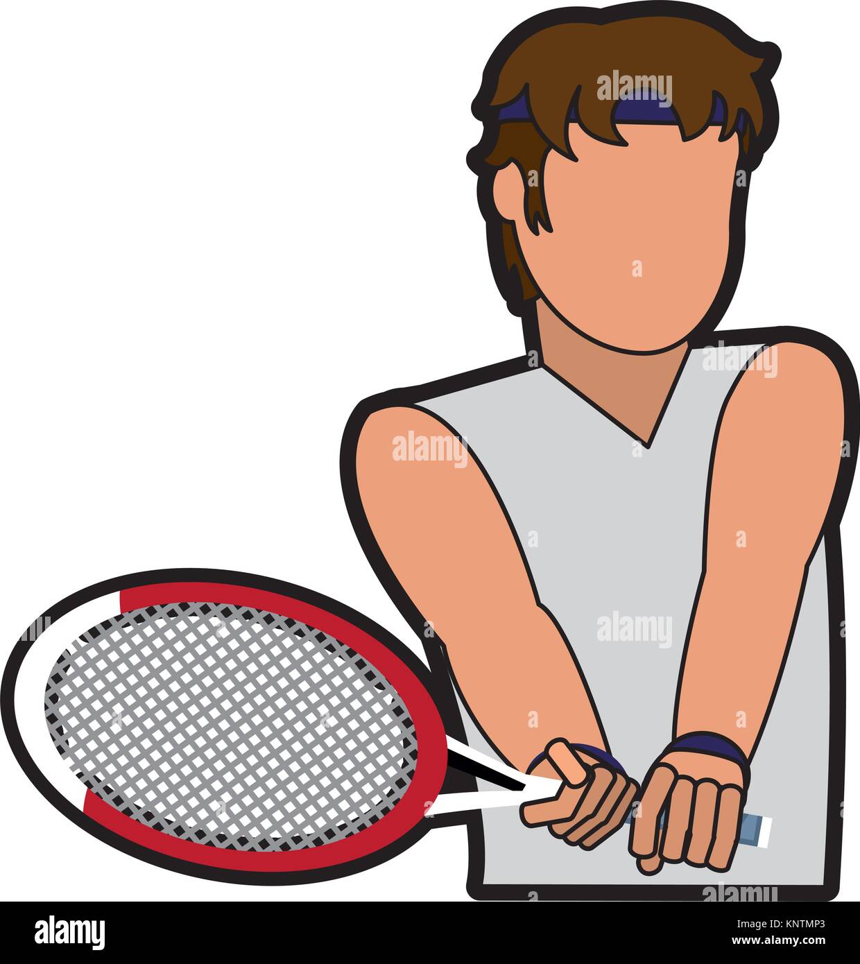 Tennis player design Stock Vector