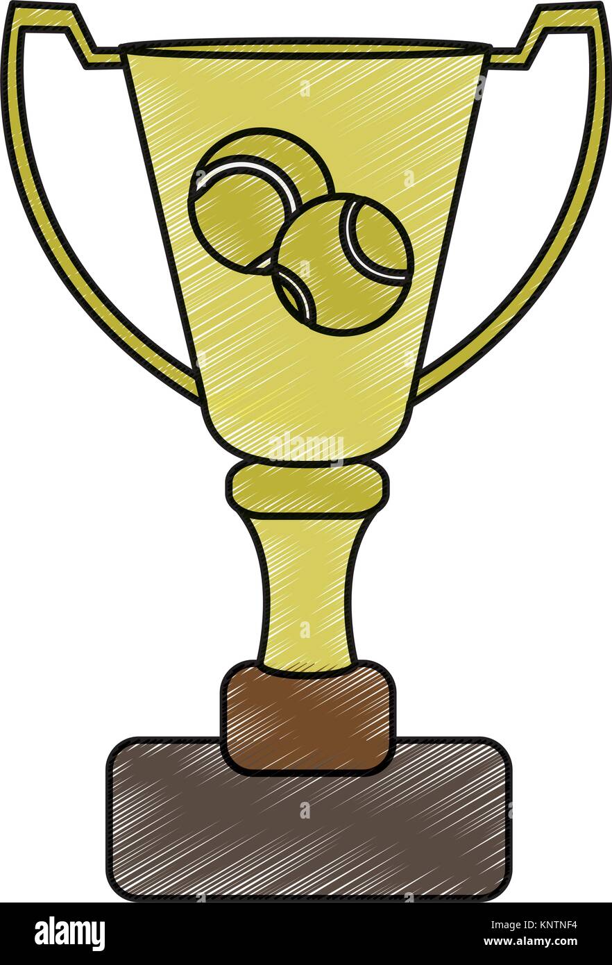 Tennis trophy design Stock Vector Image & Art - Alamy