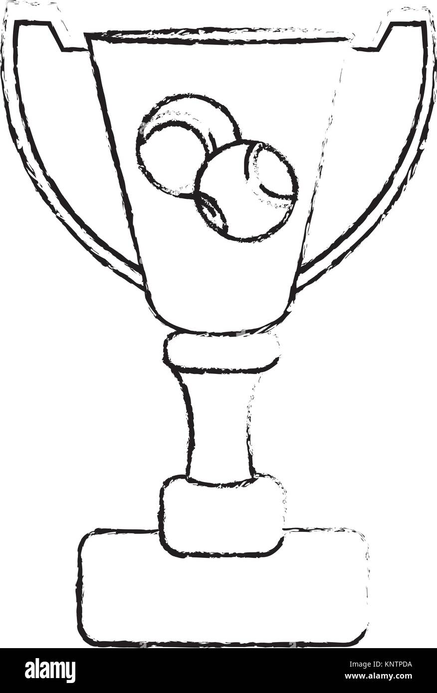 Tennis trophy design Stock Vector Image & Art - Alamy