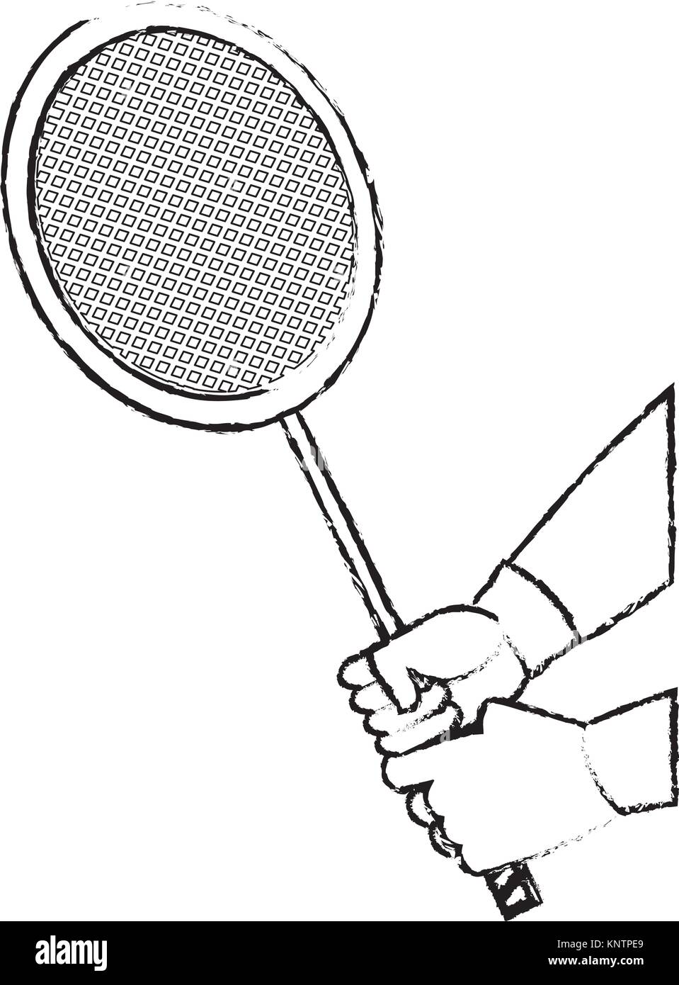 badminton racket design Stock Vector Image & Art - Alamy