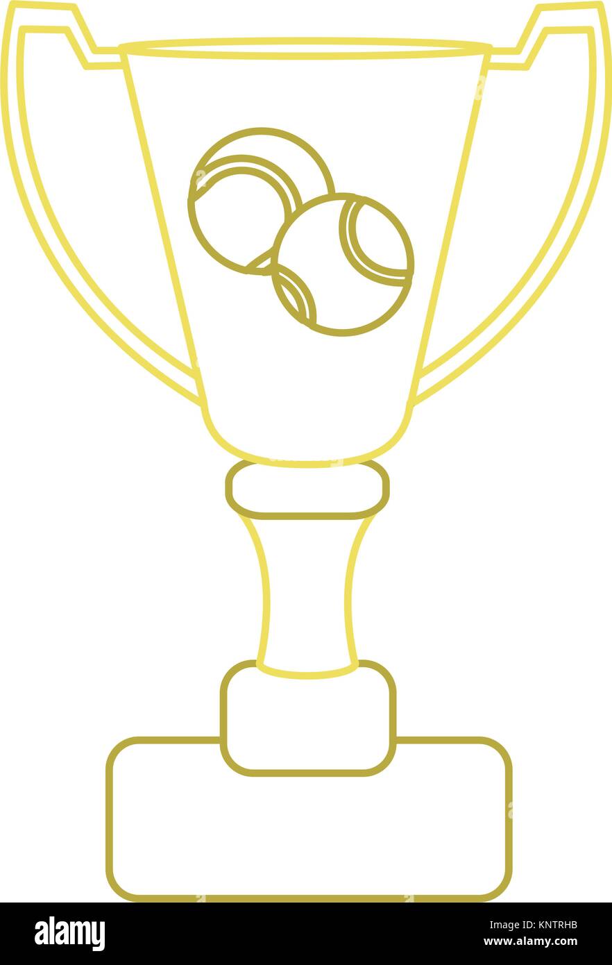 Tennis trophy design Stock Vector Image & Art - Alamy