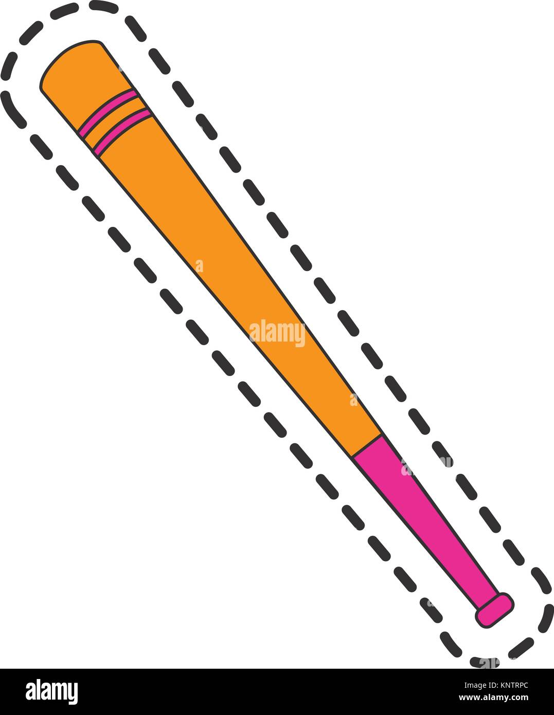Baseball bat design Stock Vector Image & Art Alamy