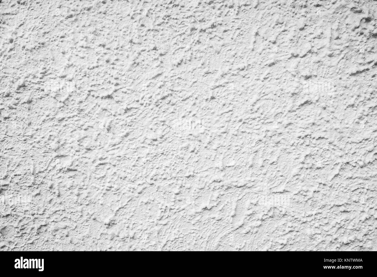 Plastered white wall texture background in black and white Stock Photo ...
