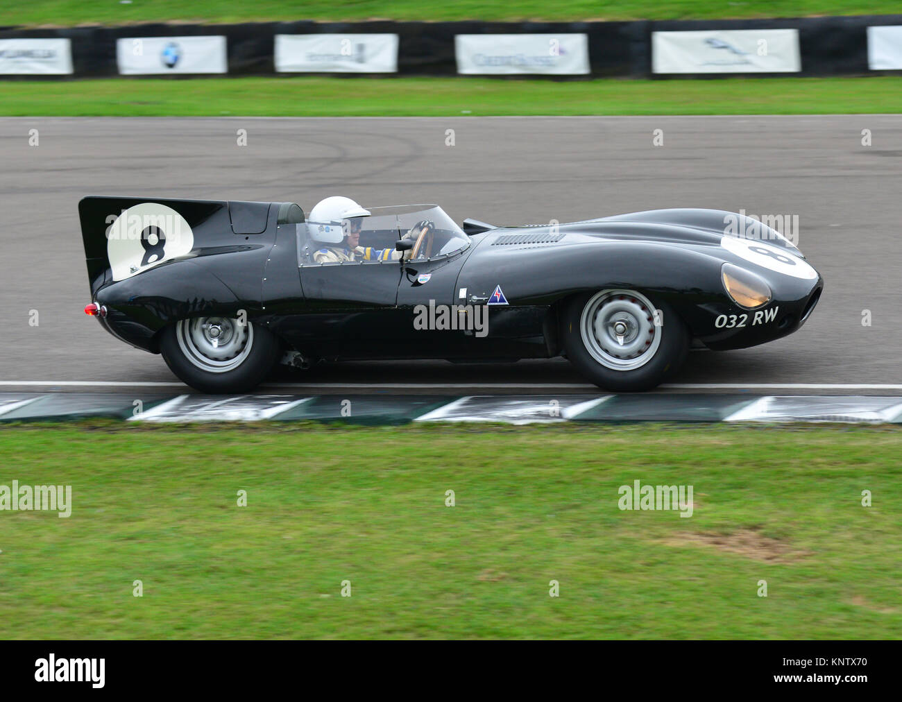 Gary Pearson, Jaguar D-Type, Sussex Trophy, Sports Cars, Sports Racing Cars, Goodwood Revival 2013 Stock Photo