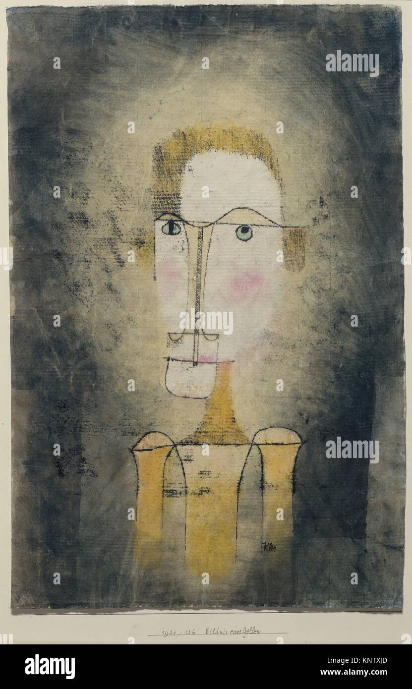 Paul Klee Self Portrait 1911