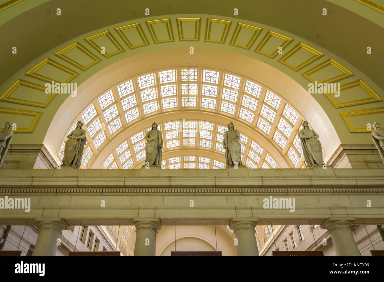 Union Station Architecture Interior Washington DC November 2016 Stock ...