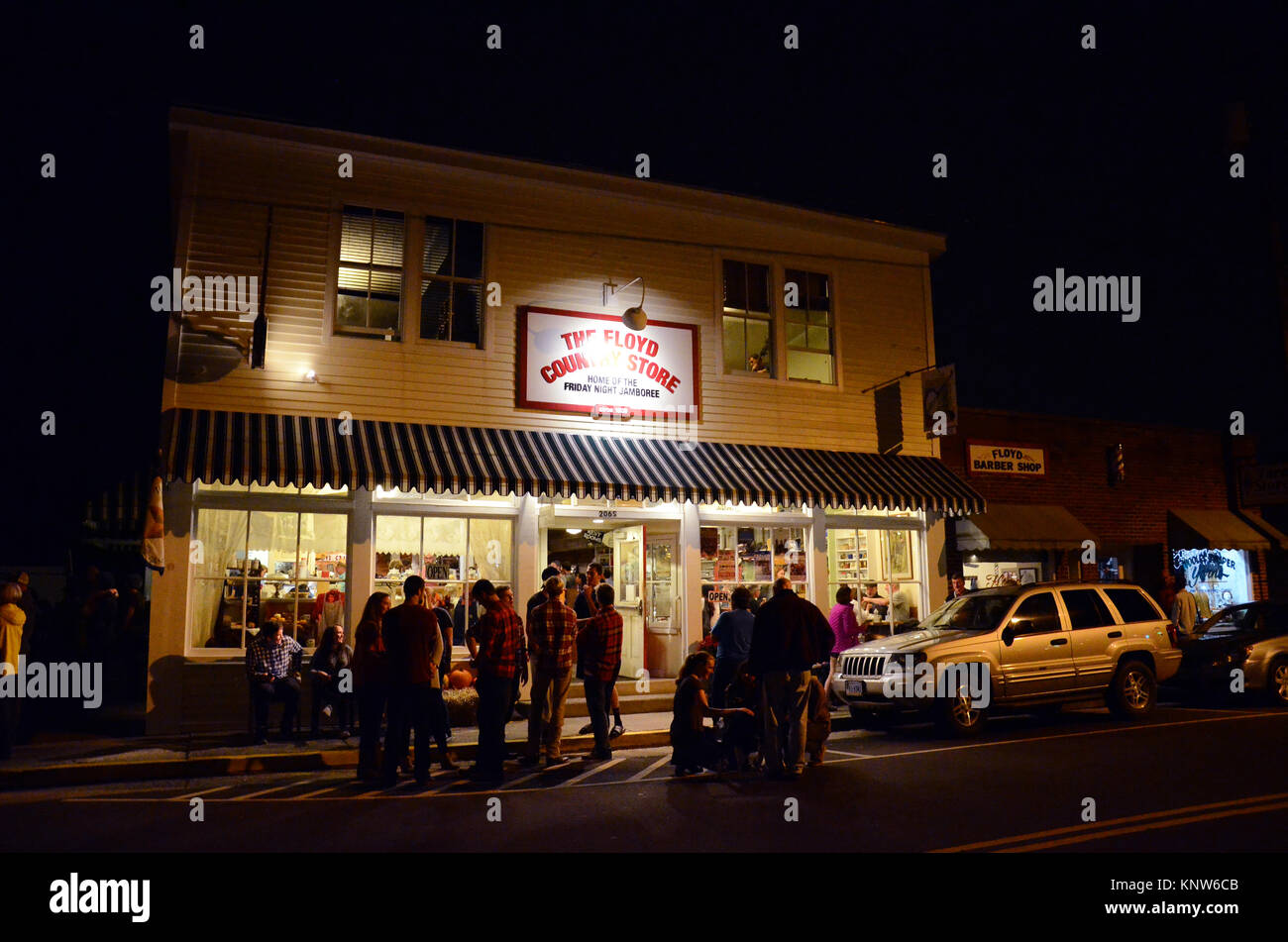 Exterior of The Floyd Country Store, home of the Friday Night Jamboree