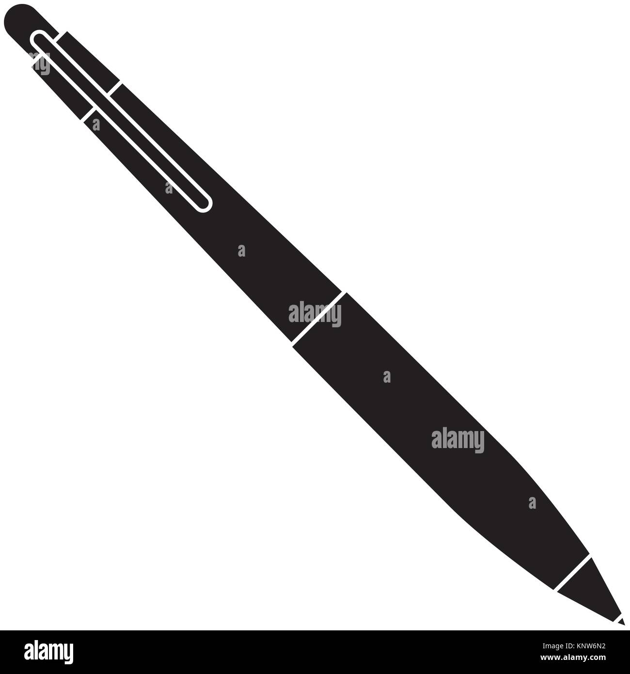 pen office or school stationery accessory Stock Vector Image & Art - Alamy
