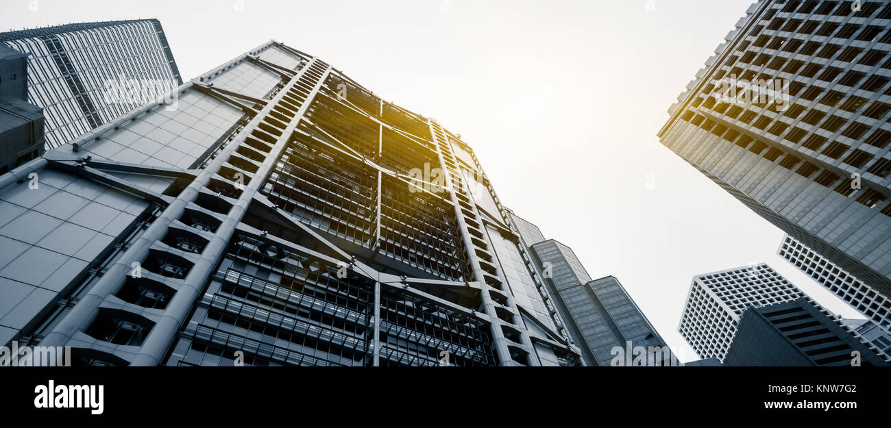 low angle view of skyscrapers in Shenzhen,China Stock Photo - Alamy