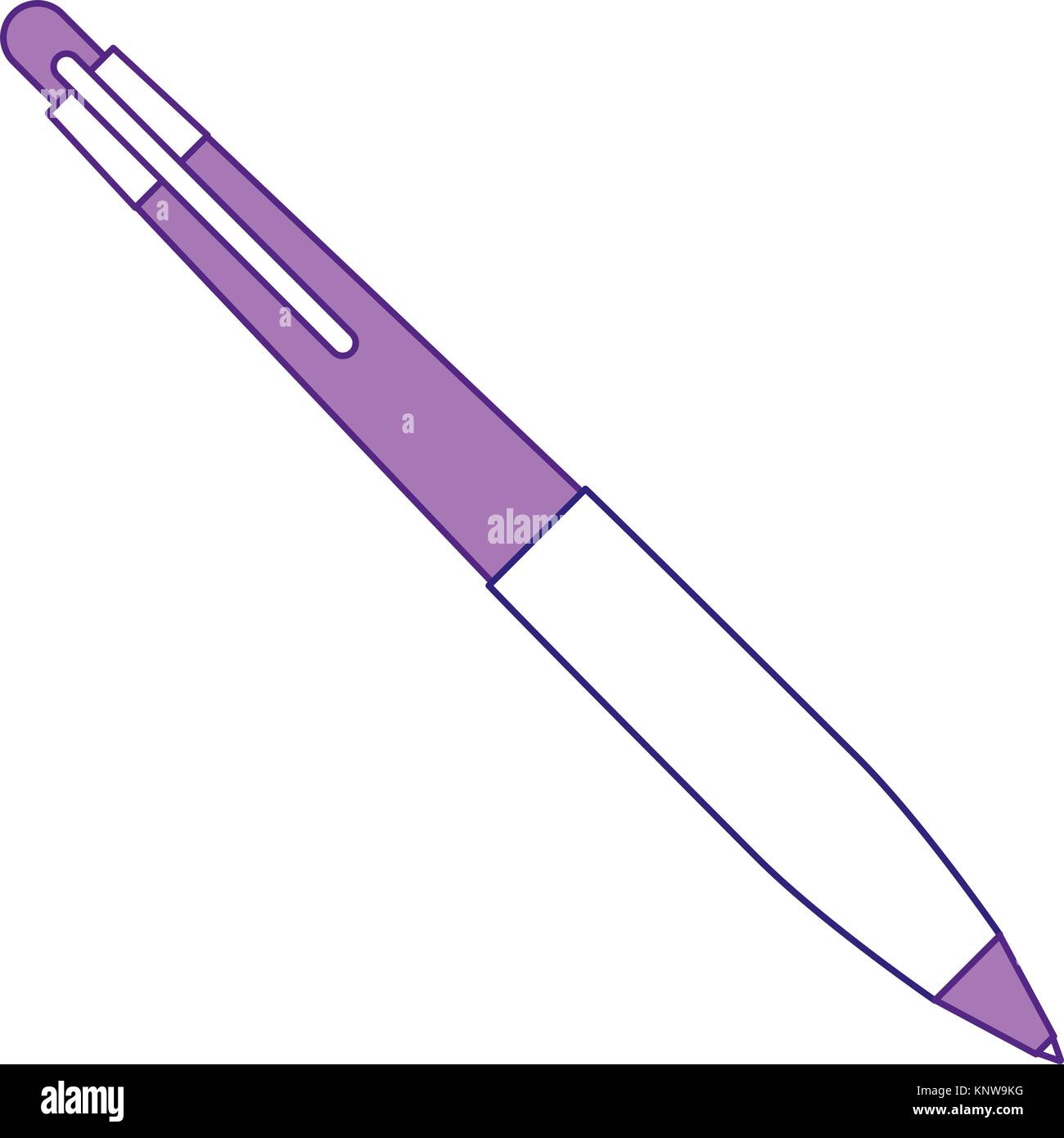 pen office or school stationery accessory Stock Vector Image & Art - Alamy