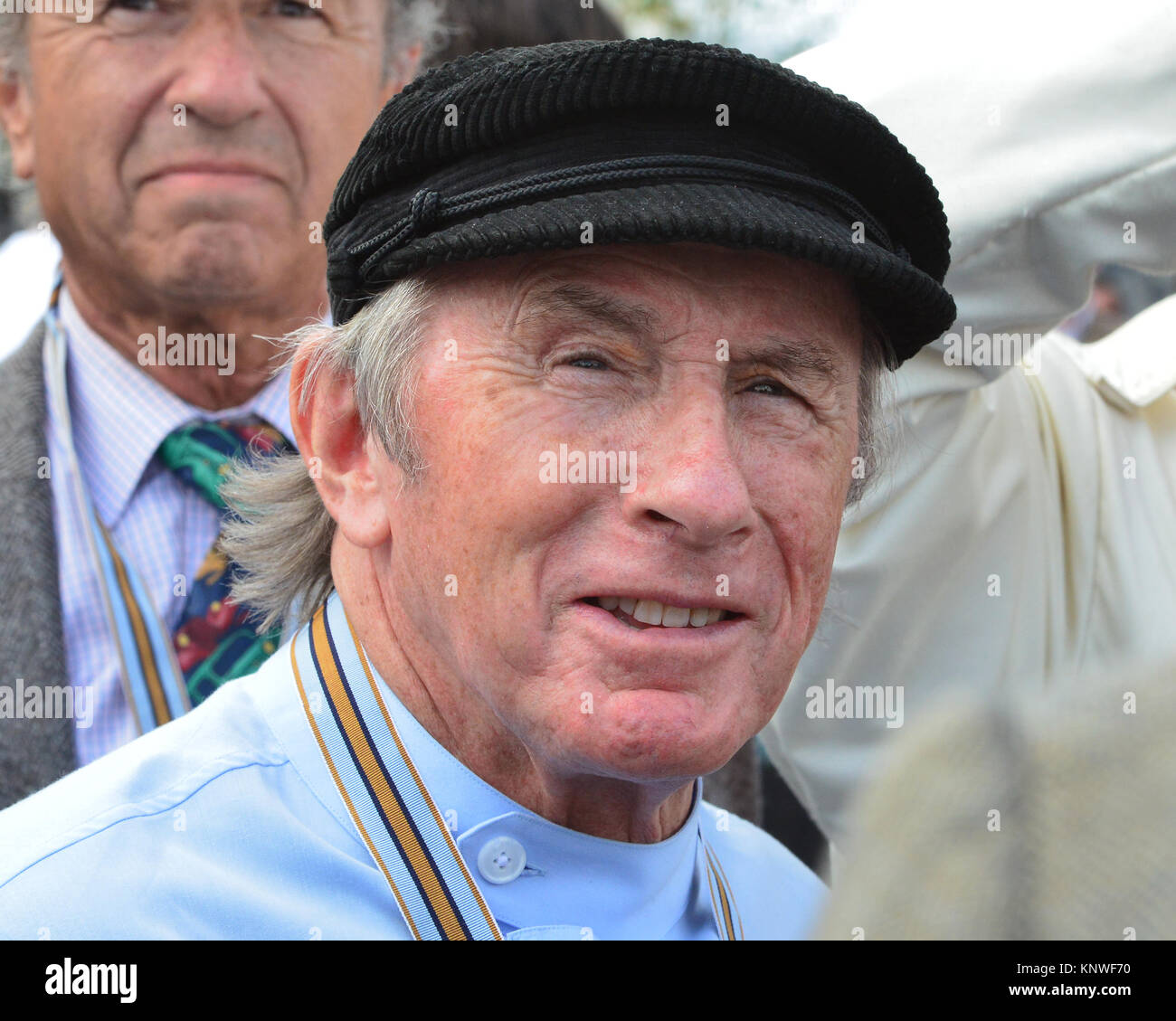 Sir Jackie Stewart, Goodwood Revival 2014, 2014, Autosport, Goodwood Revival, Goodwood Revival 2014, Goodwood Revival 2014 Friday, Goodwood Revival 20 Stock Photo