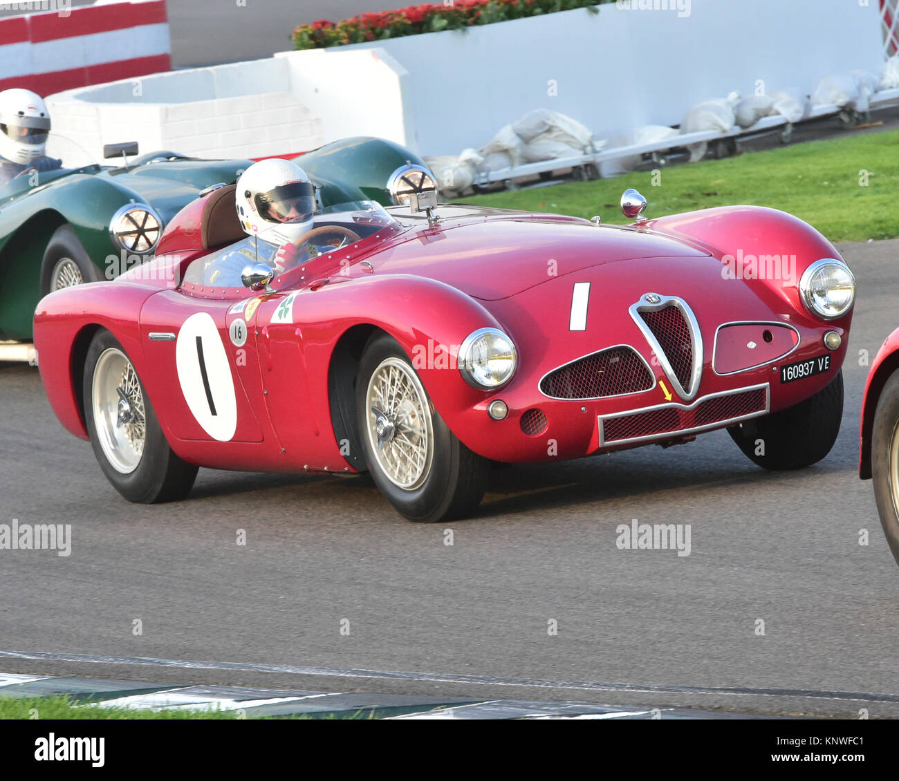 Christopher Mann, Alfa Romeo 3000, Disco Volante, 160937 VE, Freddie March Memorial Trophy, Goodwood Revival 2014, Goodwood Revival 2014 Friday, 2014, Stock Photo