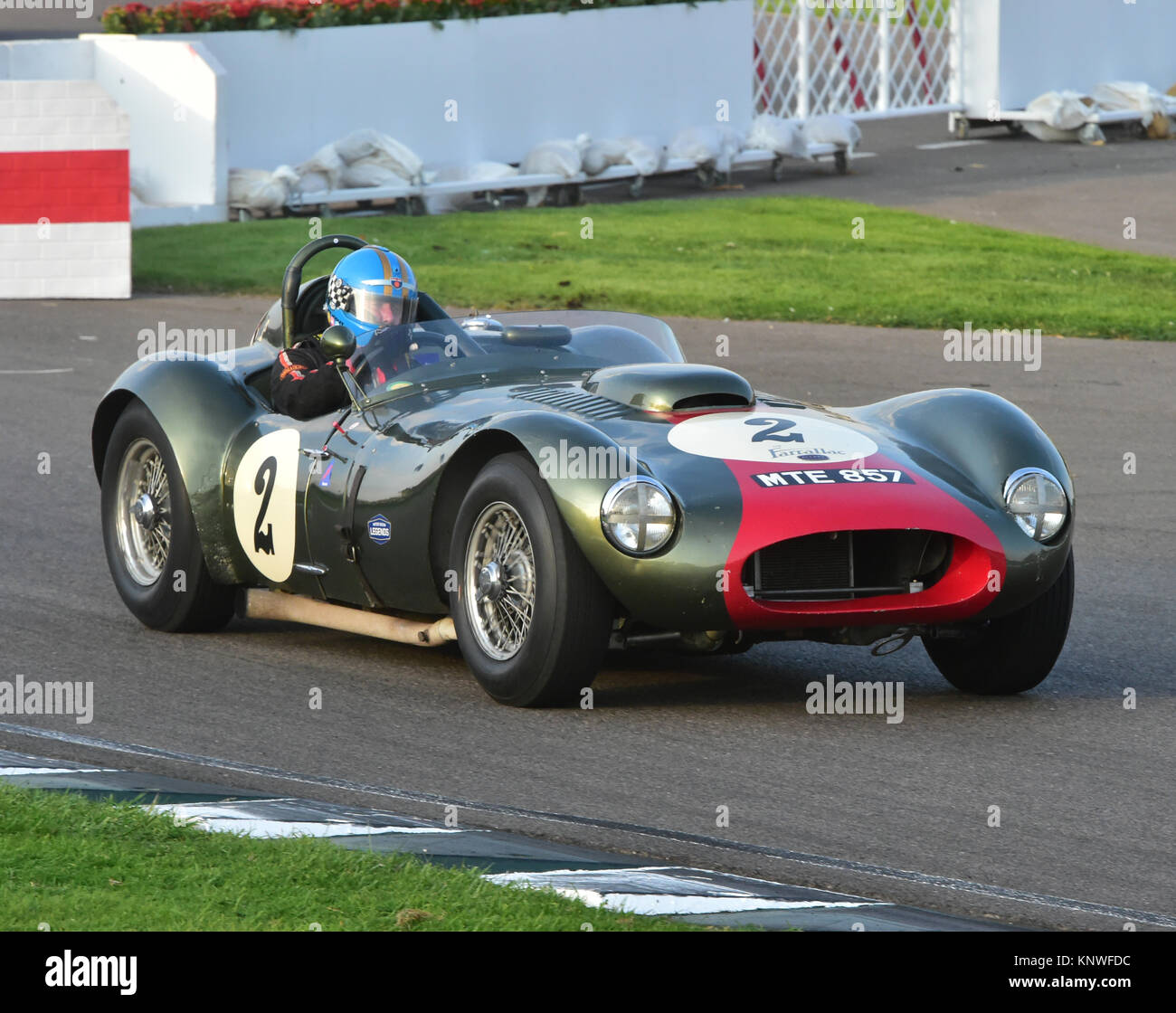 Nick Wigley, Tony Bianchi, Allard-Farrallac, MTE 857, Sussex Trophy, Goodwood Revival 2014, Goodwood Revival 2014 Friday, 2014, Autosport, Freddie Mar Stock Photo