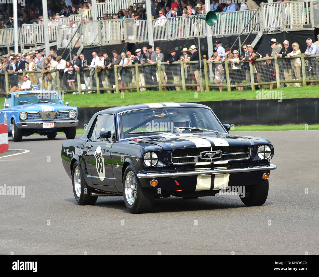 Nick Ruddell, Nigel Batchelor, Ford Mustang, Shelby Cup, Goodwood Revival 2014, 2014, automobile, Autosport, Goodwood Revival, Goodwood Revival 2014,  Stock Photo