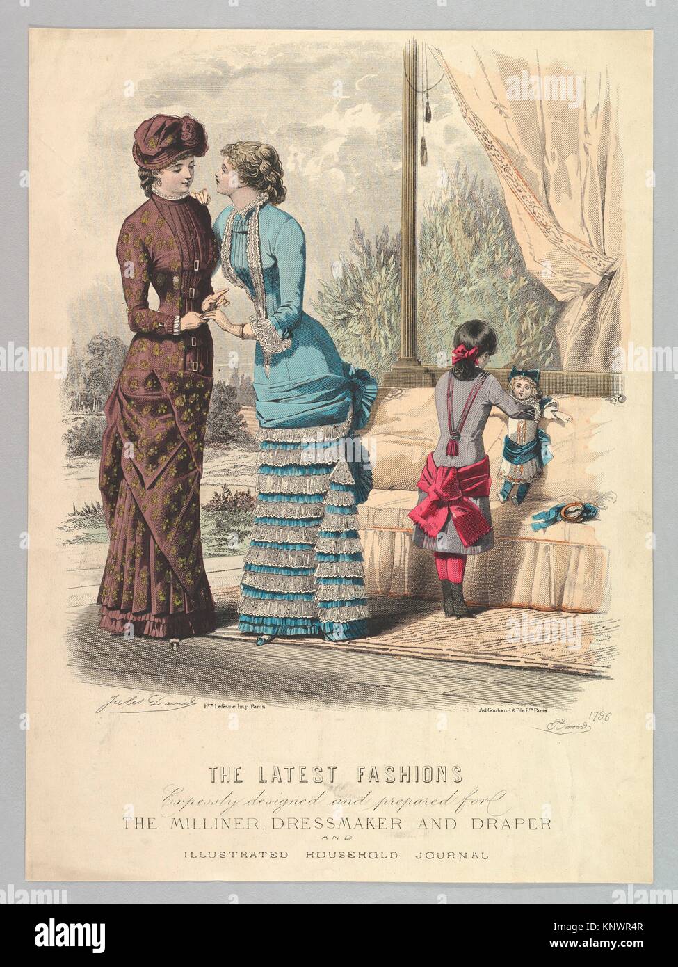 1800s dressmaker hi-res stock photography and images - Alamy
