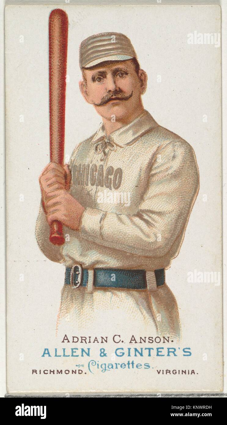 Adrian Cap Anson, Baseball Player, from World´s Champions, Series 1