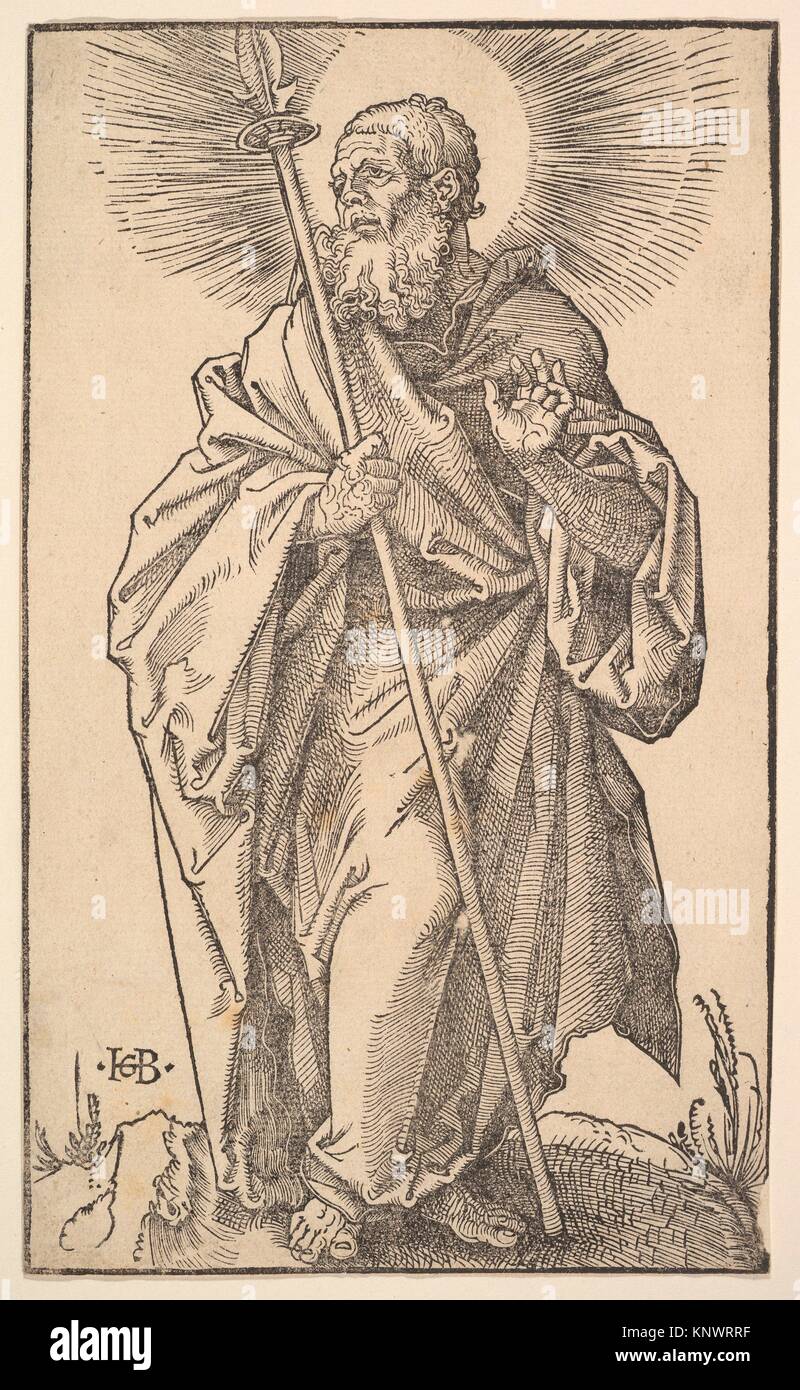 St. Thomas from Christ and the Apostles. Artist Hans Baldung (called