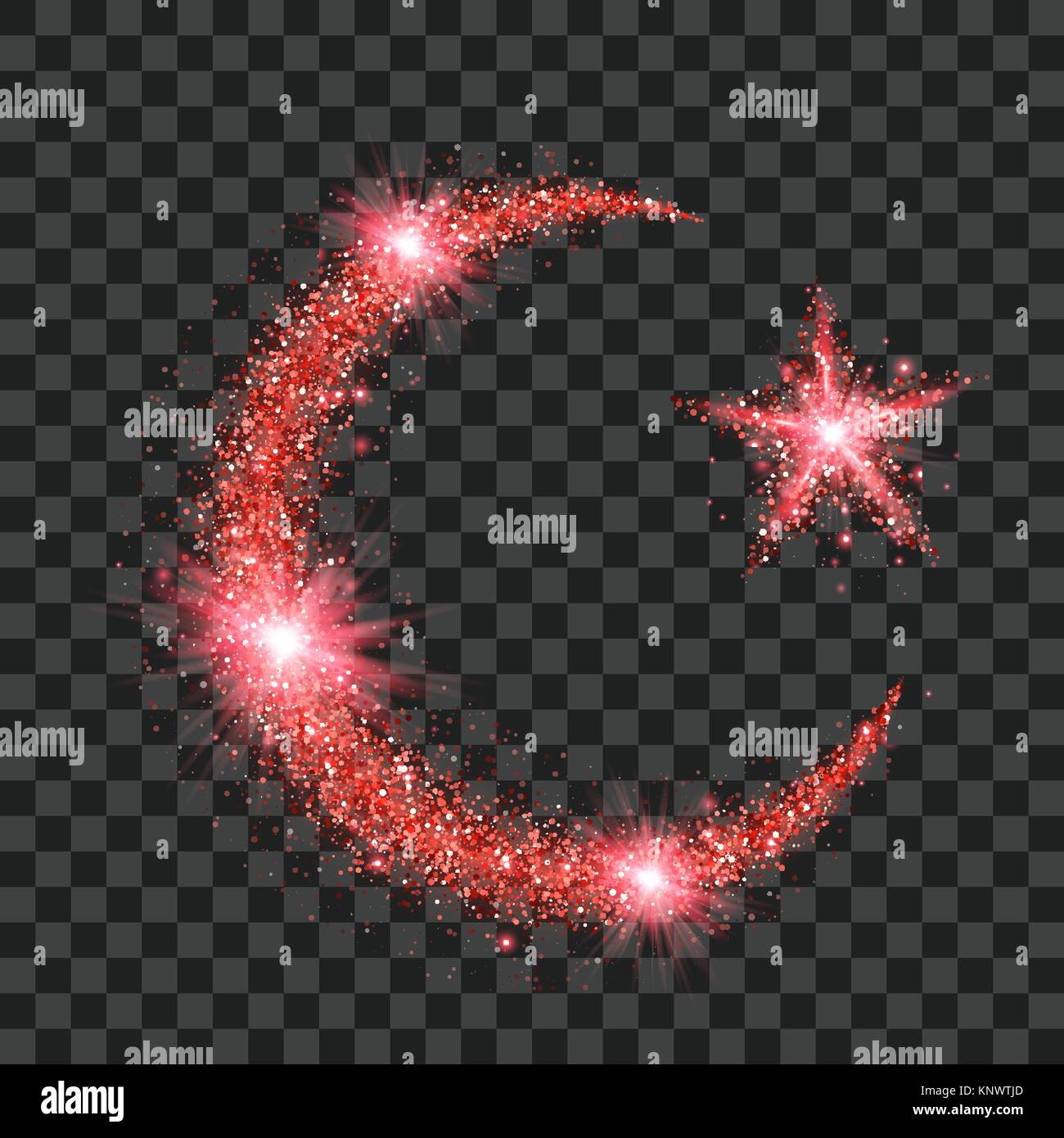 Red crescent logo Stock Vector Images Alamy