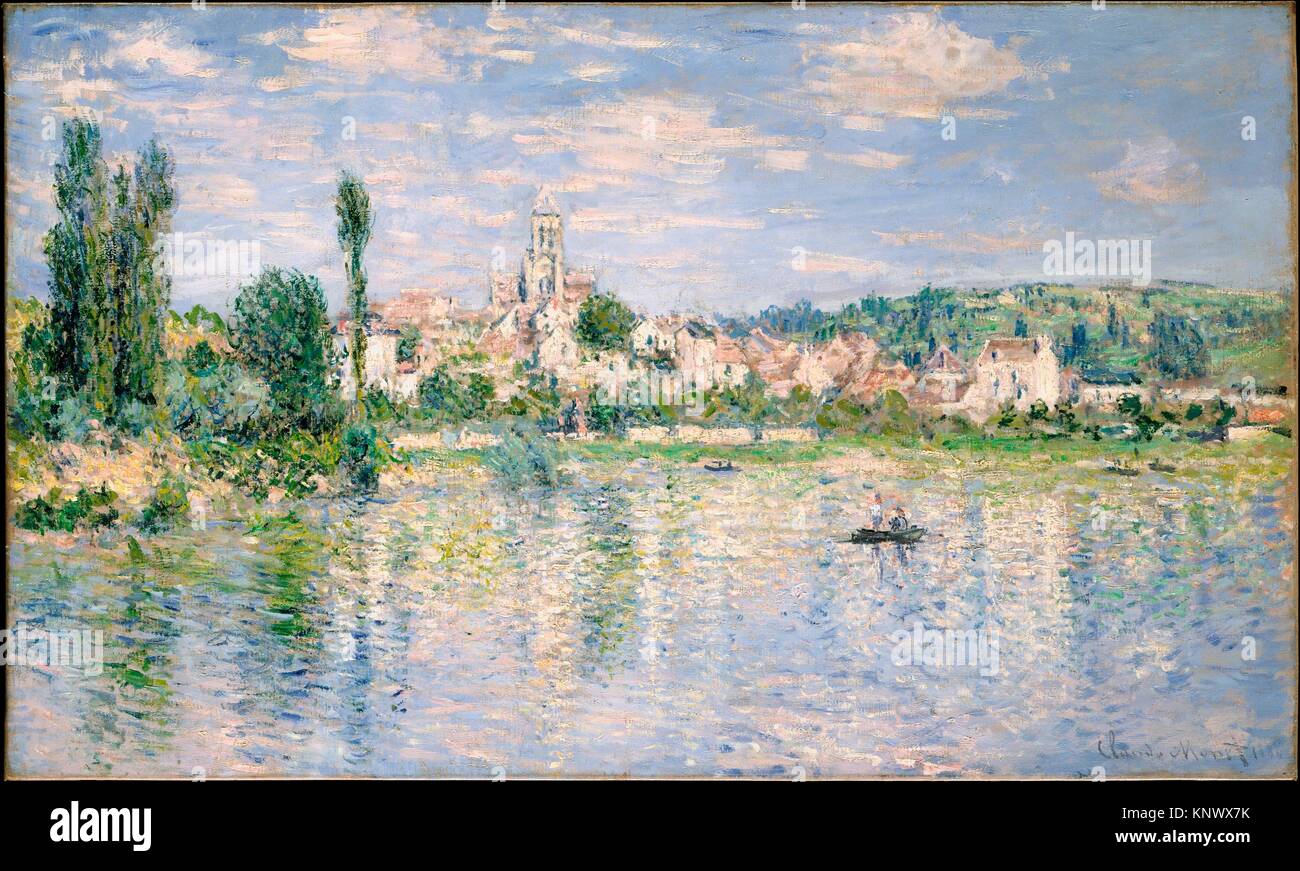 Vétheuil in Summer. Artist: Claude Monet (French, Paris 1840-1926 ...