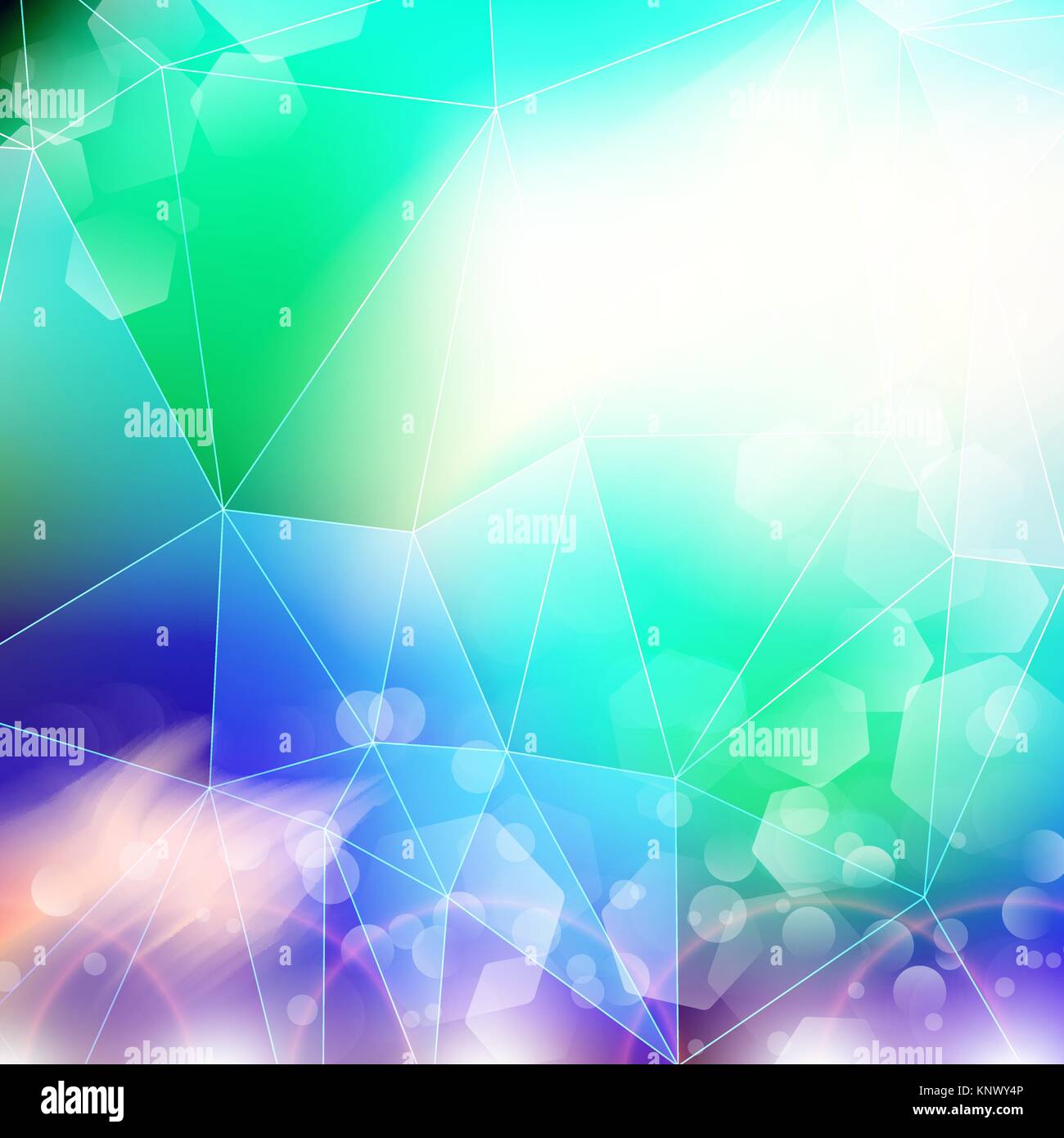 Vector abstract defocused bokeh lights background. Festive blurred ...