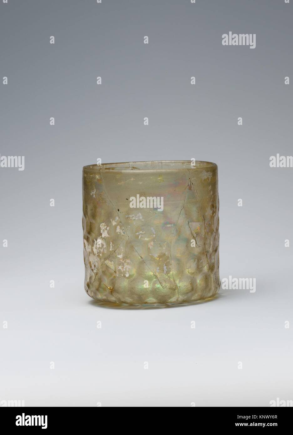 Cup with Molded Honeycomb Pattern. Object Name: Cup; Date: 7th-10th ...