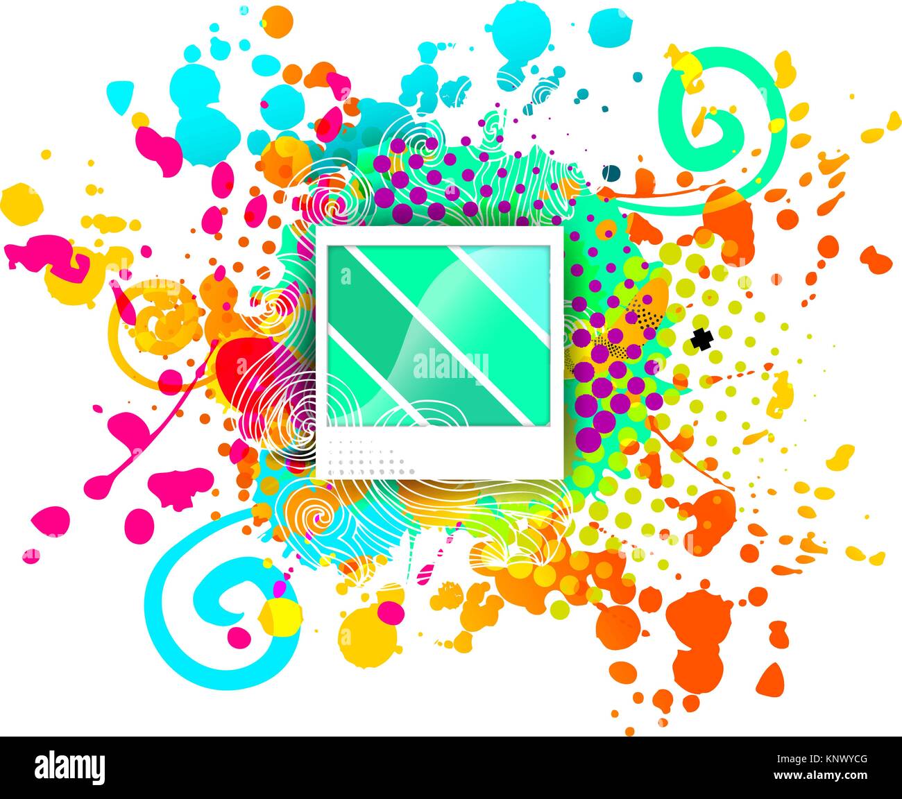 Creative template background. Abstract elements concept, vector ...