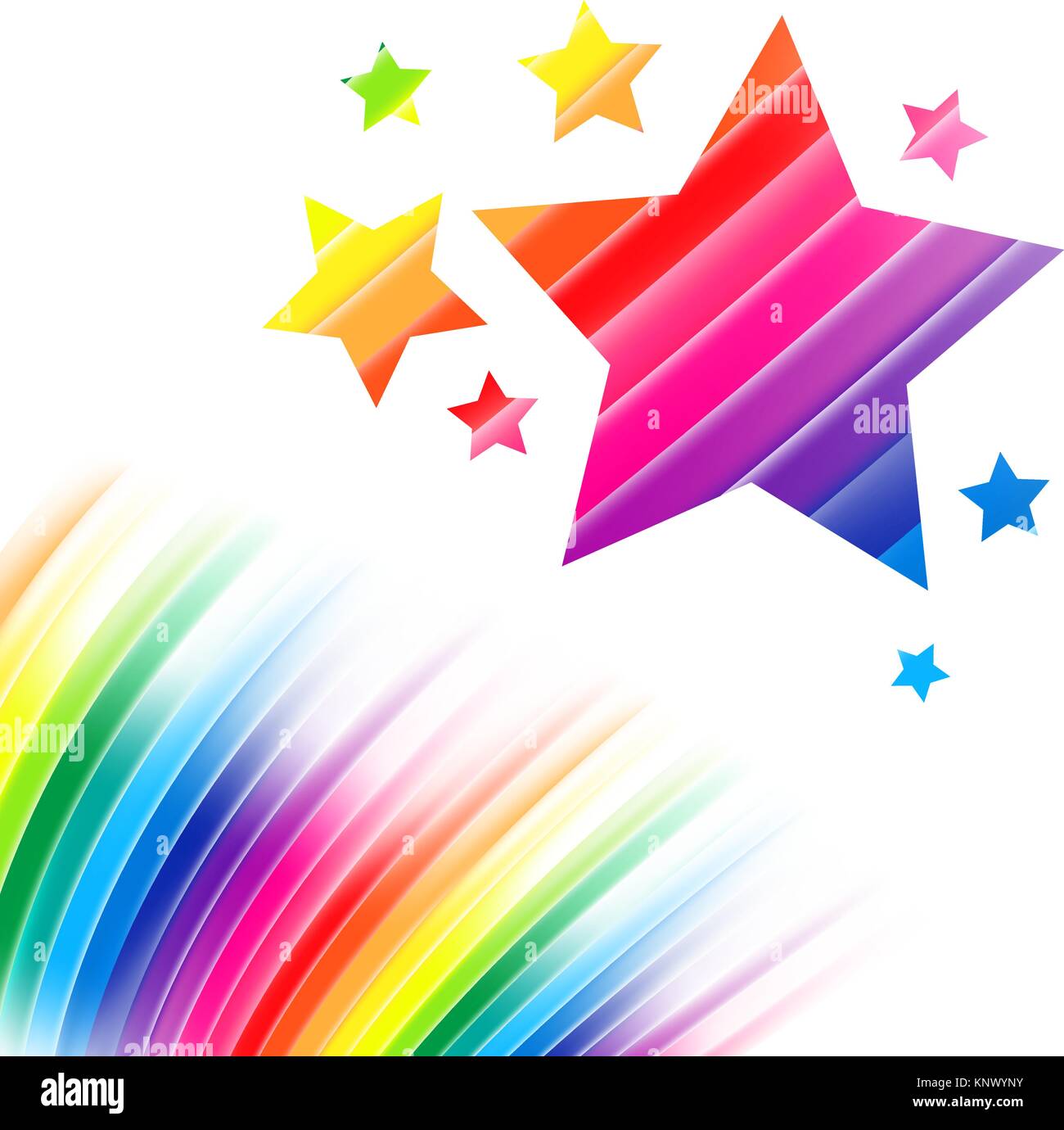 Vector abstract rainbow gradient mesh multicolored vibrant background ...