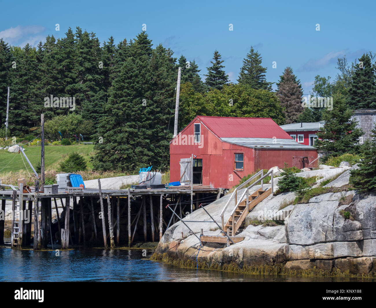 Saint Margaret's Bay near Indian Harbour. Nova Scotia, Canada Stock