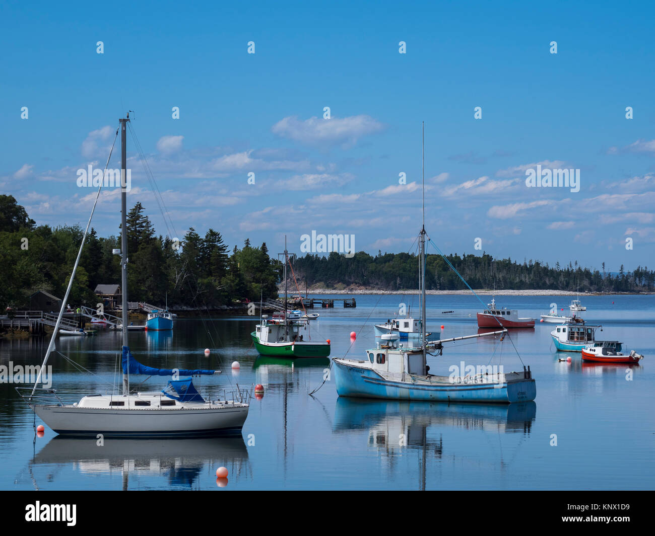 Saint Margaret's Bay near Hackett's Bay, Nova Scotia, Canada. Stock Photo