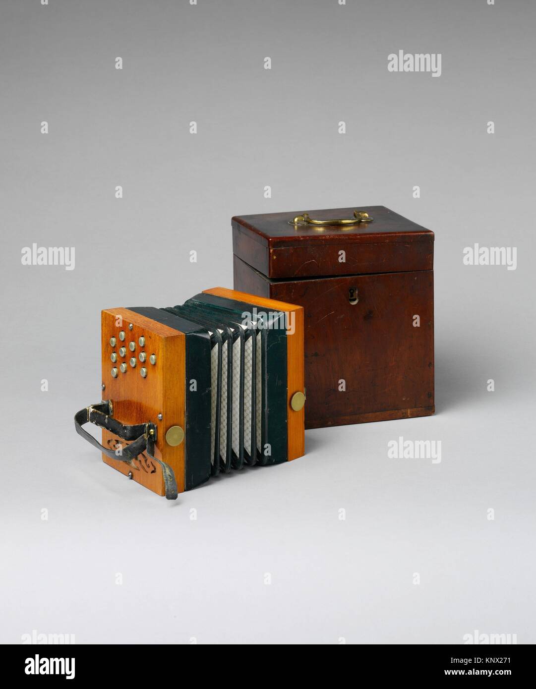 Concertina. Maker Charles Wheatstone (18021875); Date 185560