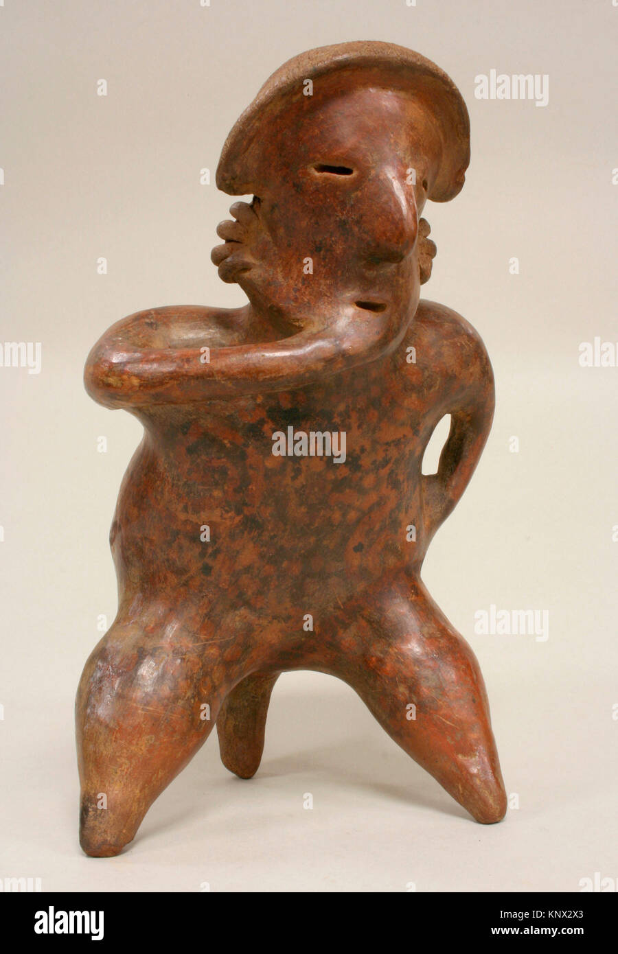 Figure on Stool. Date 100 B.C.A.D. 400; Geography Mexico