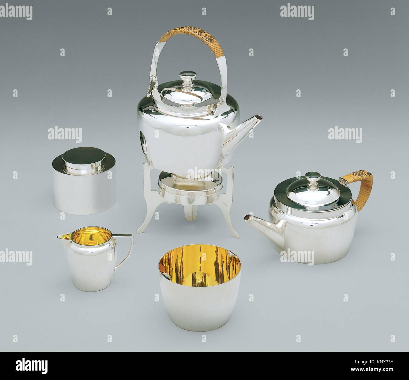 Traveling tea set. Designer: Christopher Dresser (British, Glasgow ...