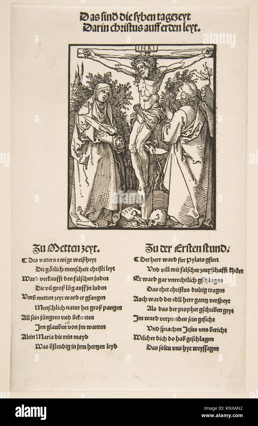 Christ on the Cross between the Virgin and Saint John (first sheet of ...