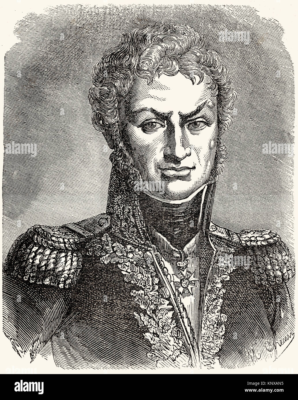 Pierre Jacques Étienne Cambronne, 1770 – 1842, General of the French Empire Stock Photo