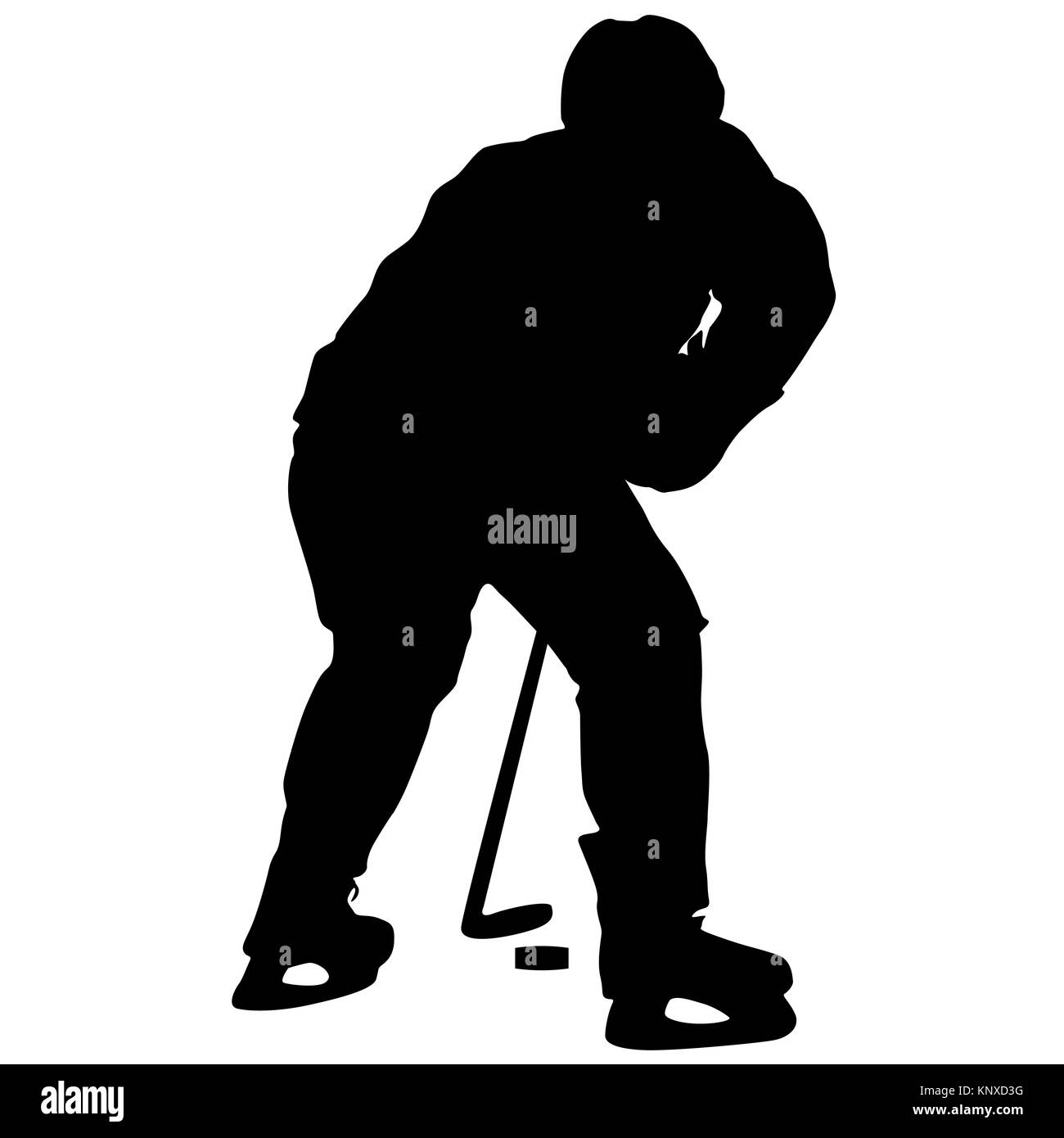 NHL Hockey Concept Photo. Silhouette of Profesiional NHL Hockey Player  Editorial Photo - Image of playing, playoff: 191813056