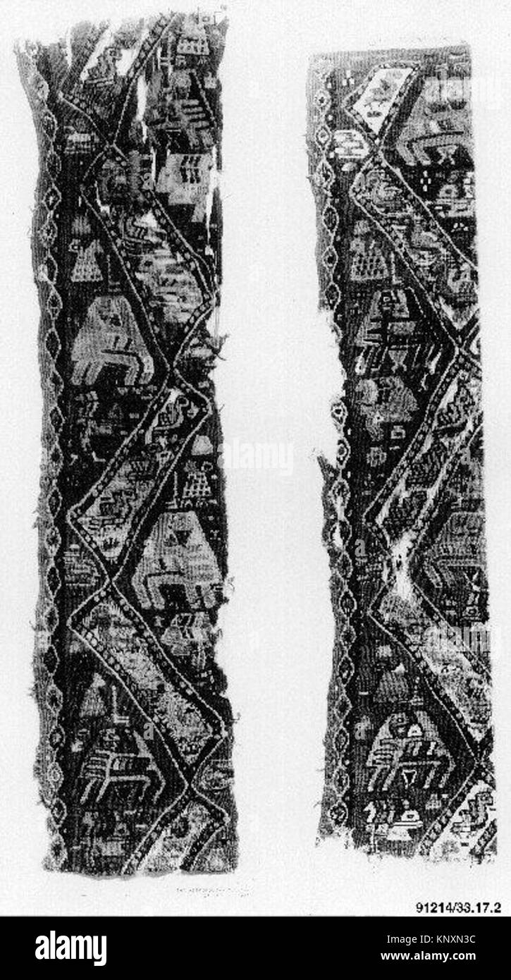 A textile fragment from the Metropolitan Museum of Art collection ...