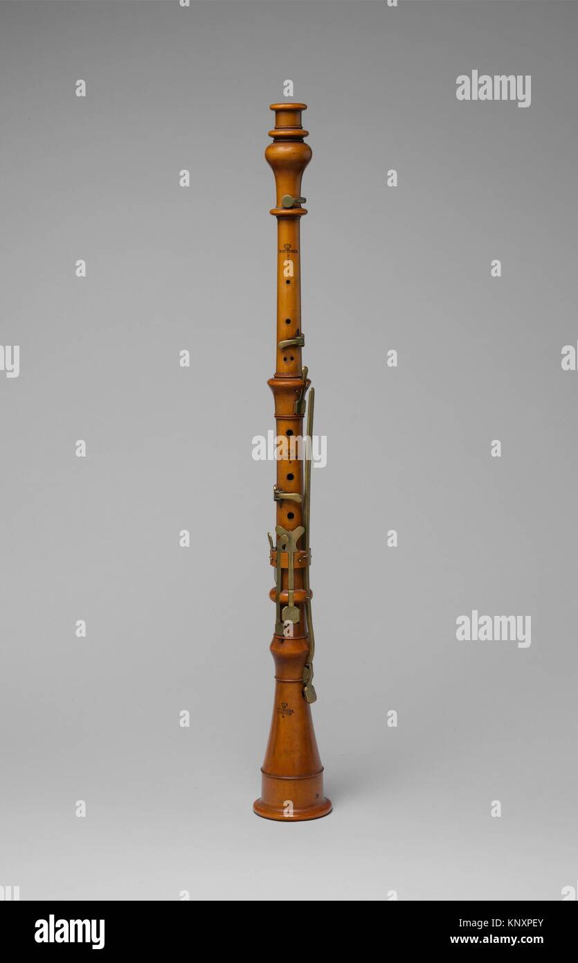 Oboe. Maker Johann Heinrich Grenser (German, Lipprechtsroda, Thuringia