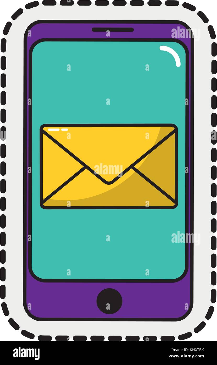 Isolated smartphone design Stock Vector Image & Art - Alamy