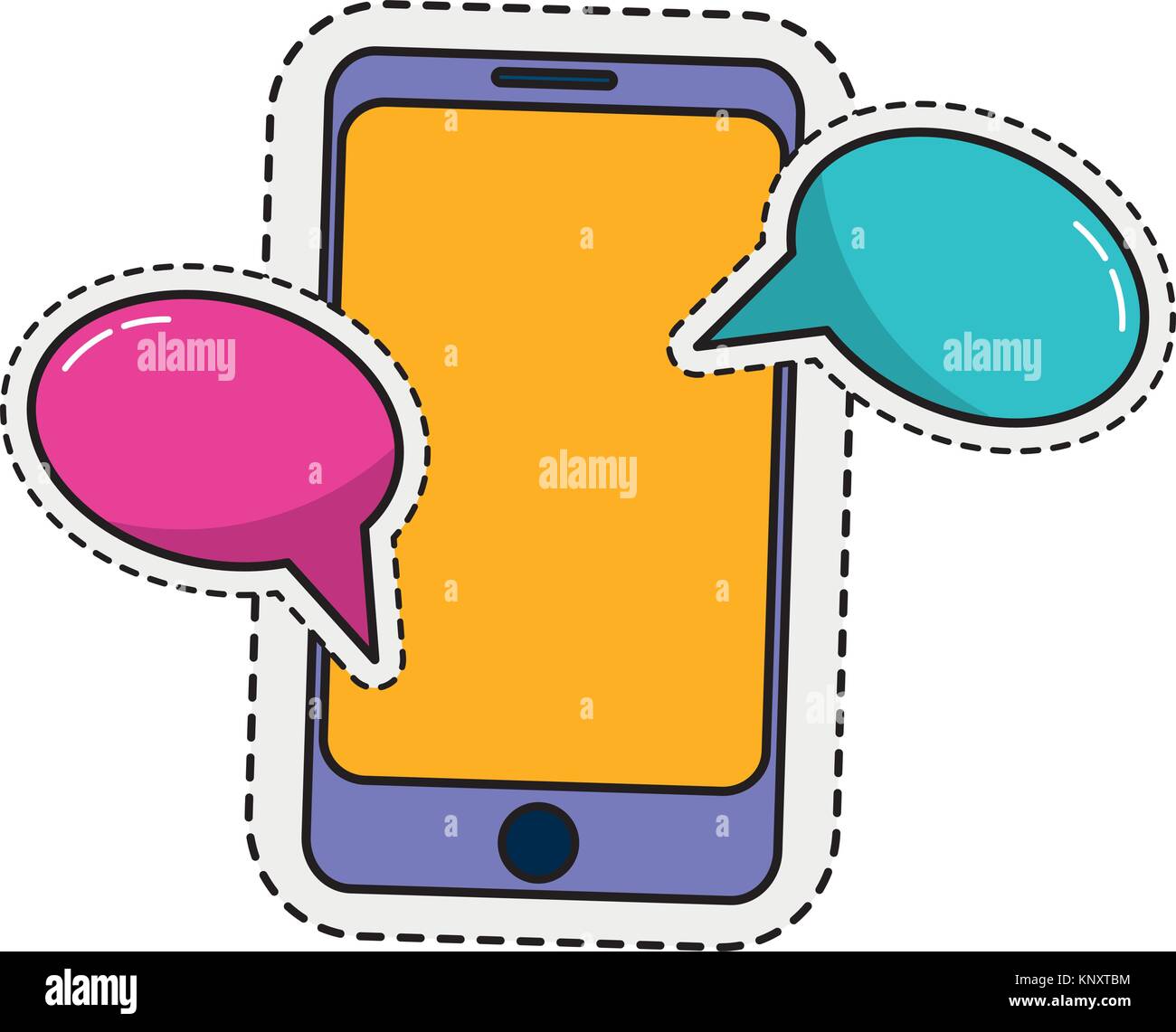 Isolated smartphone design Stock Vector Image & Art - Alamy