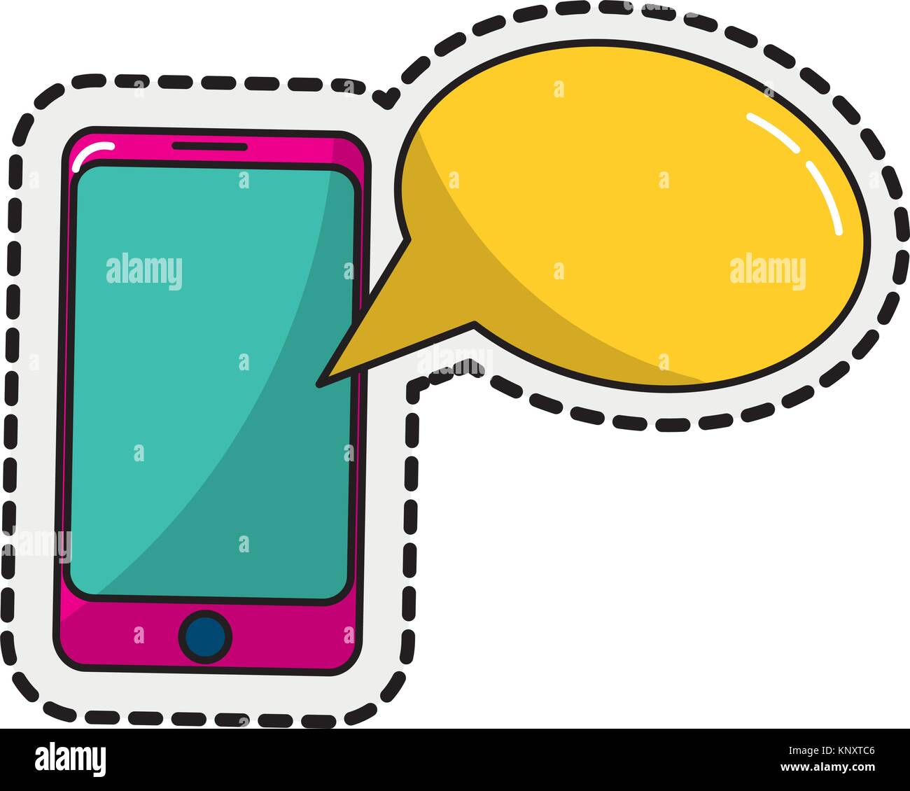Isolated smartphone design Stock Vector Image & Art - Alamy