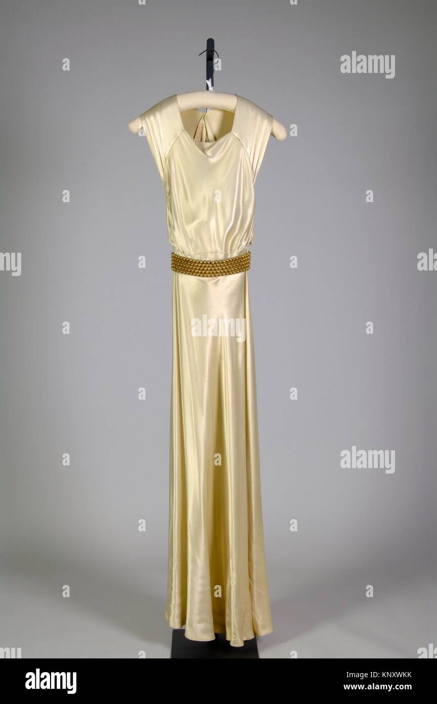 Evening dress Design House House of Lanvin French founded 1889  Designer Jeanne Lanvin French 18671946 Date springsummer 1938  Culture Stock Photo  Alamy