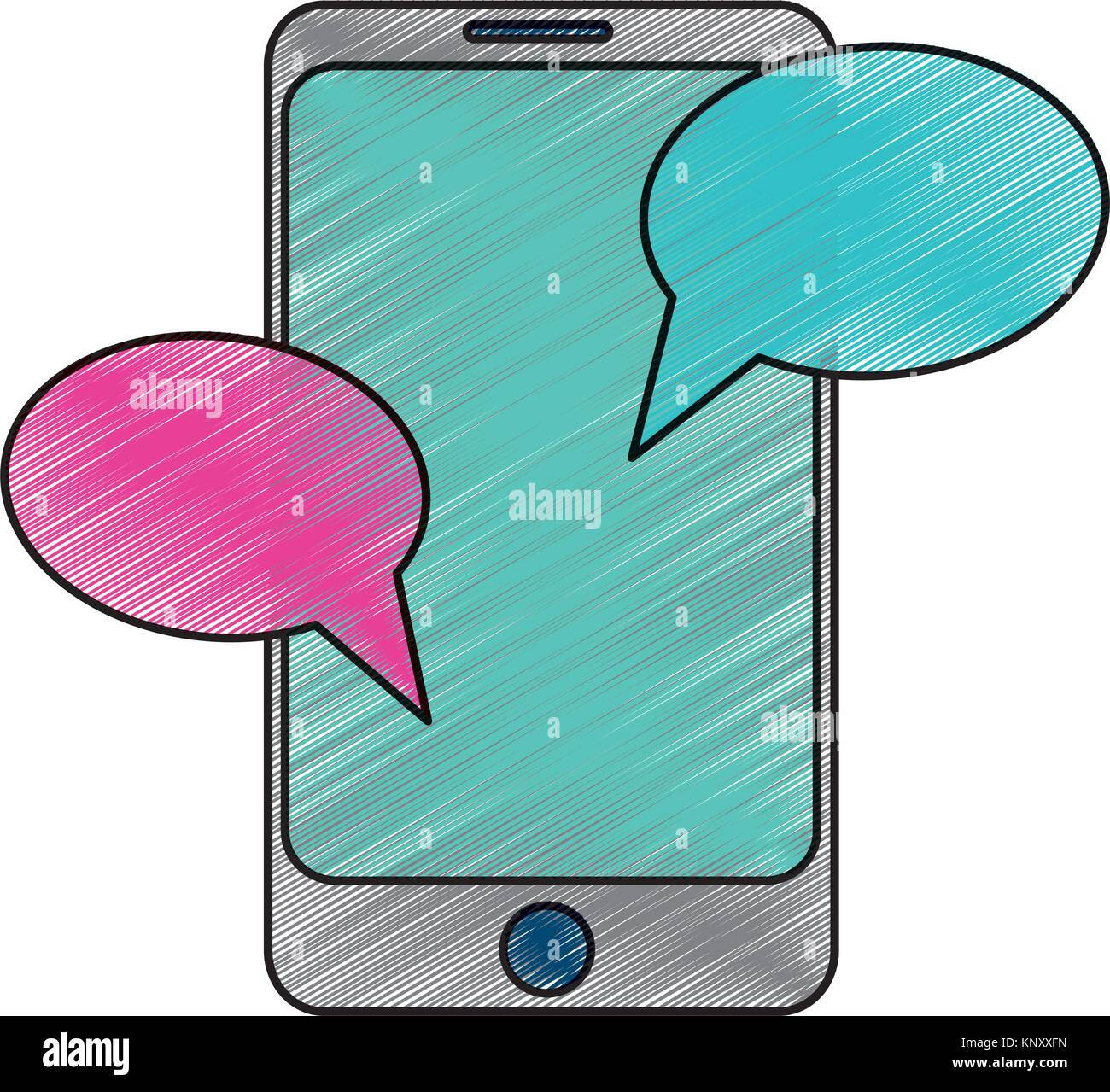 Isolated smartphone design Stock Vector Image & Art - Alamy
