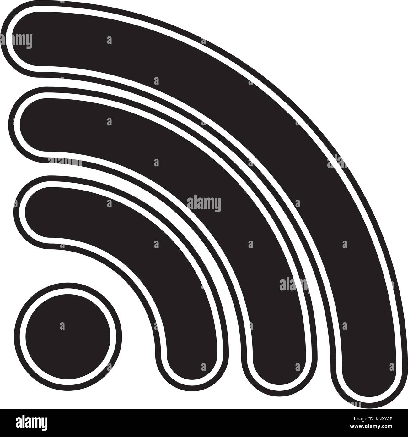 Isolated wifi design Stock Vector Image & Art - Alamy