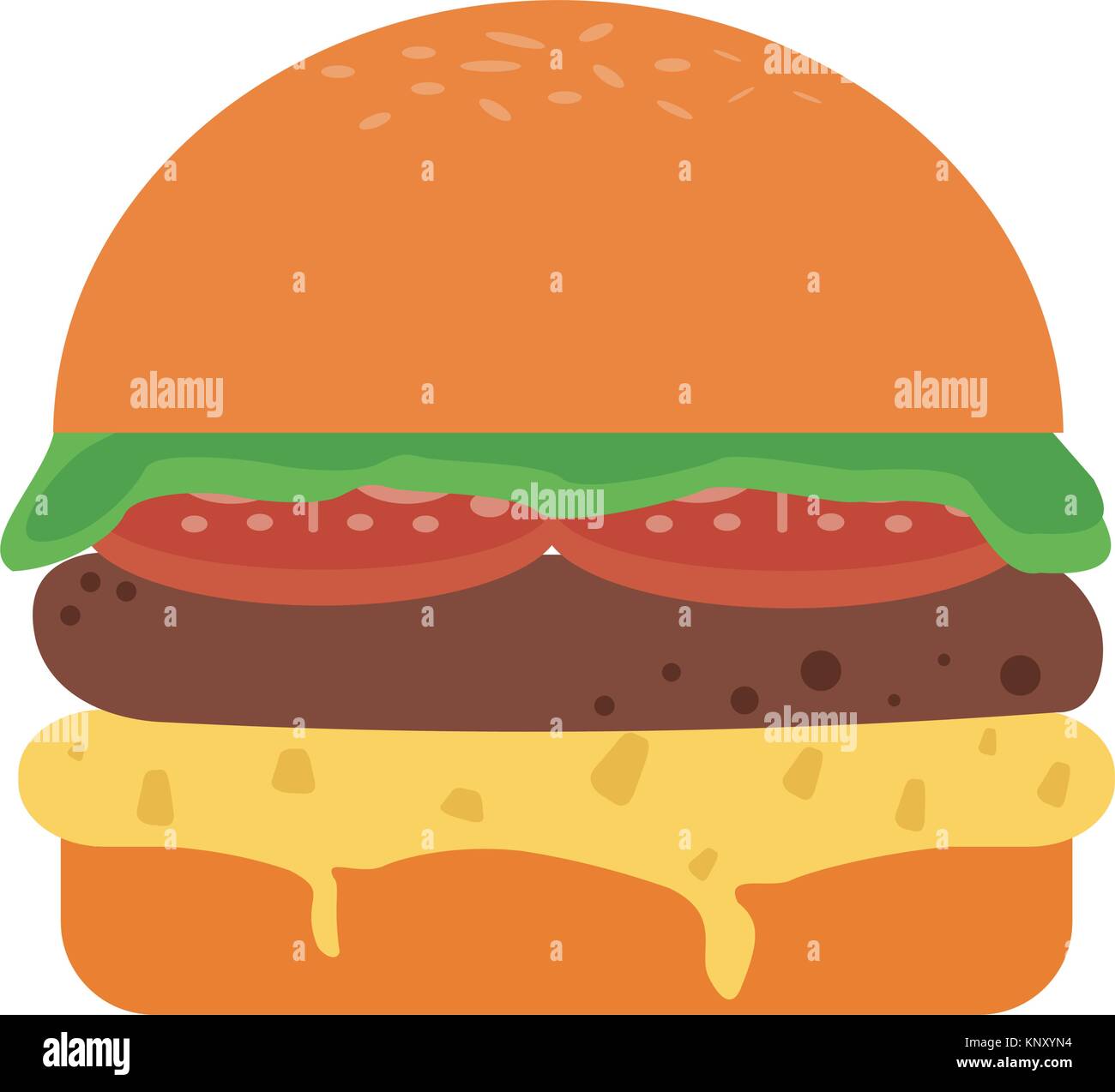Hamburger fast food Stock Vector Image & Art - Alamy