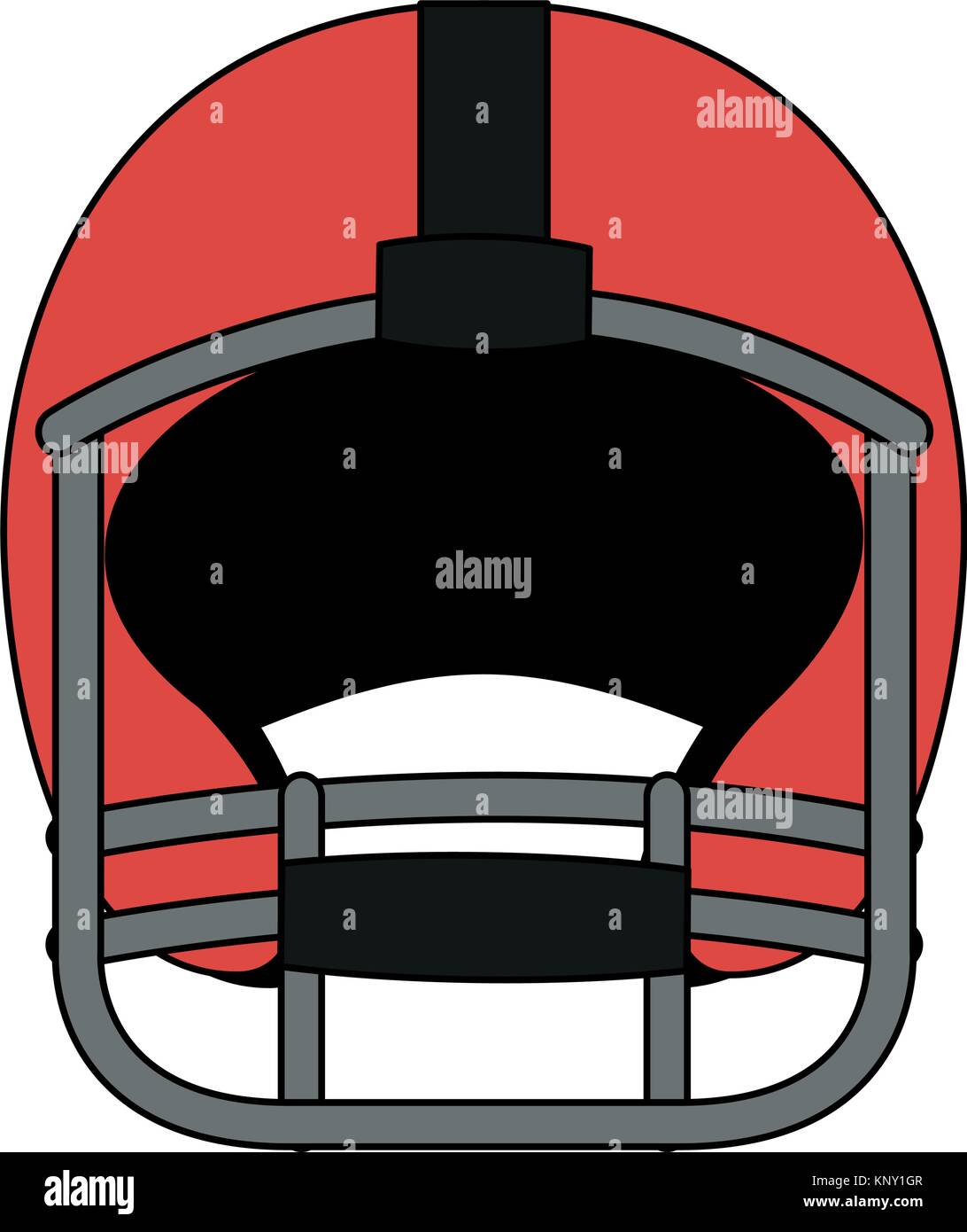 American football helmet Stock Vector Image & Art - Alamy