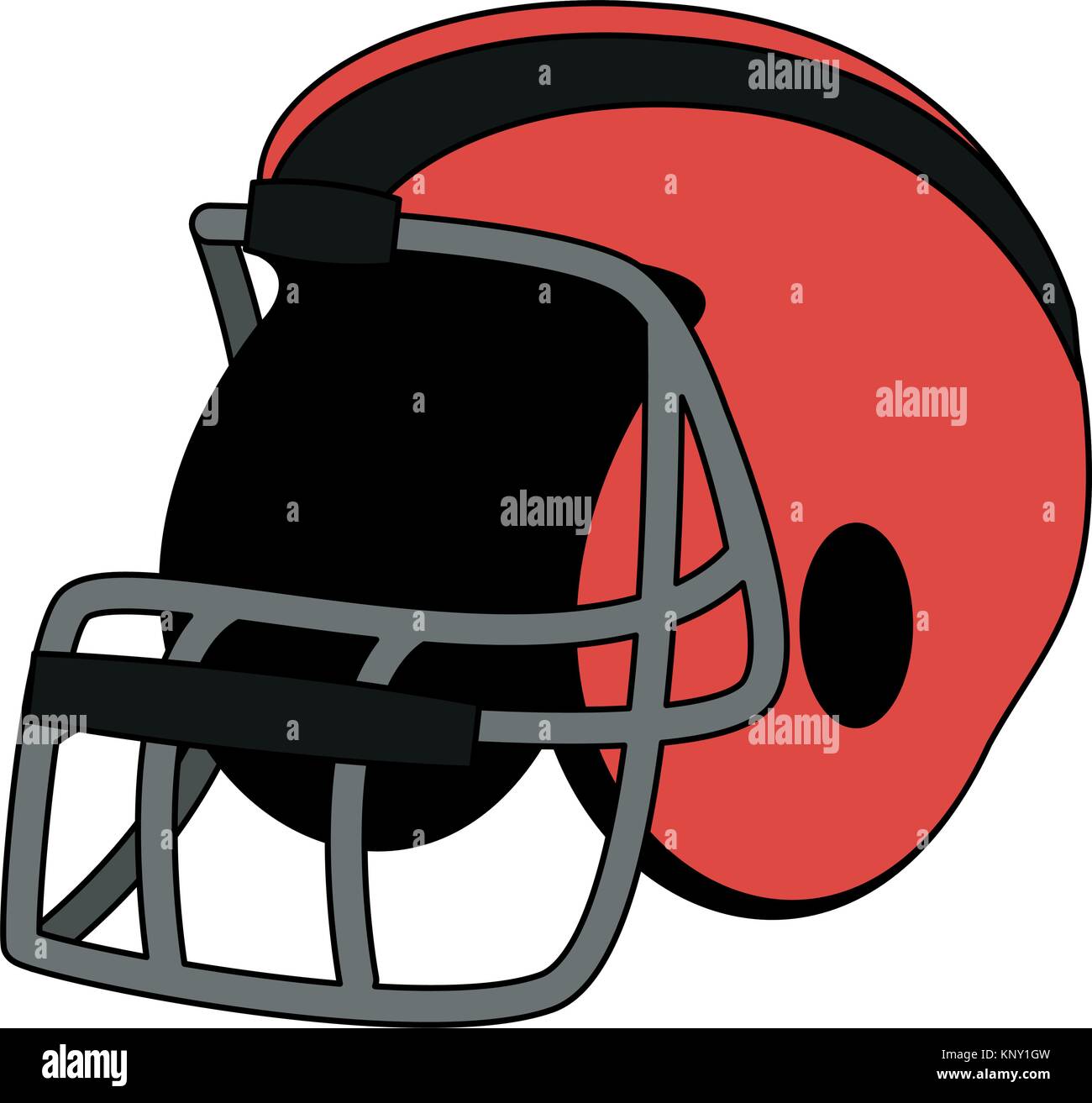 American football helmet Stock Vector Image & Art - Alamy