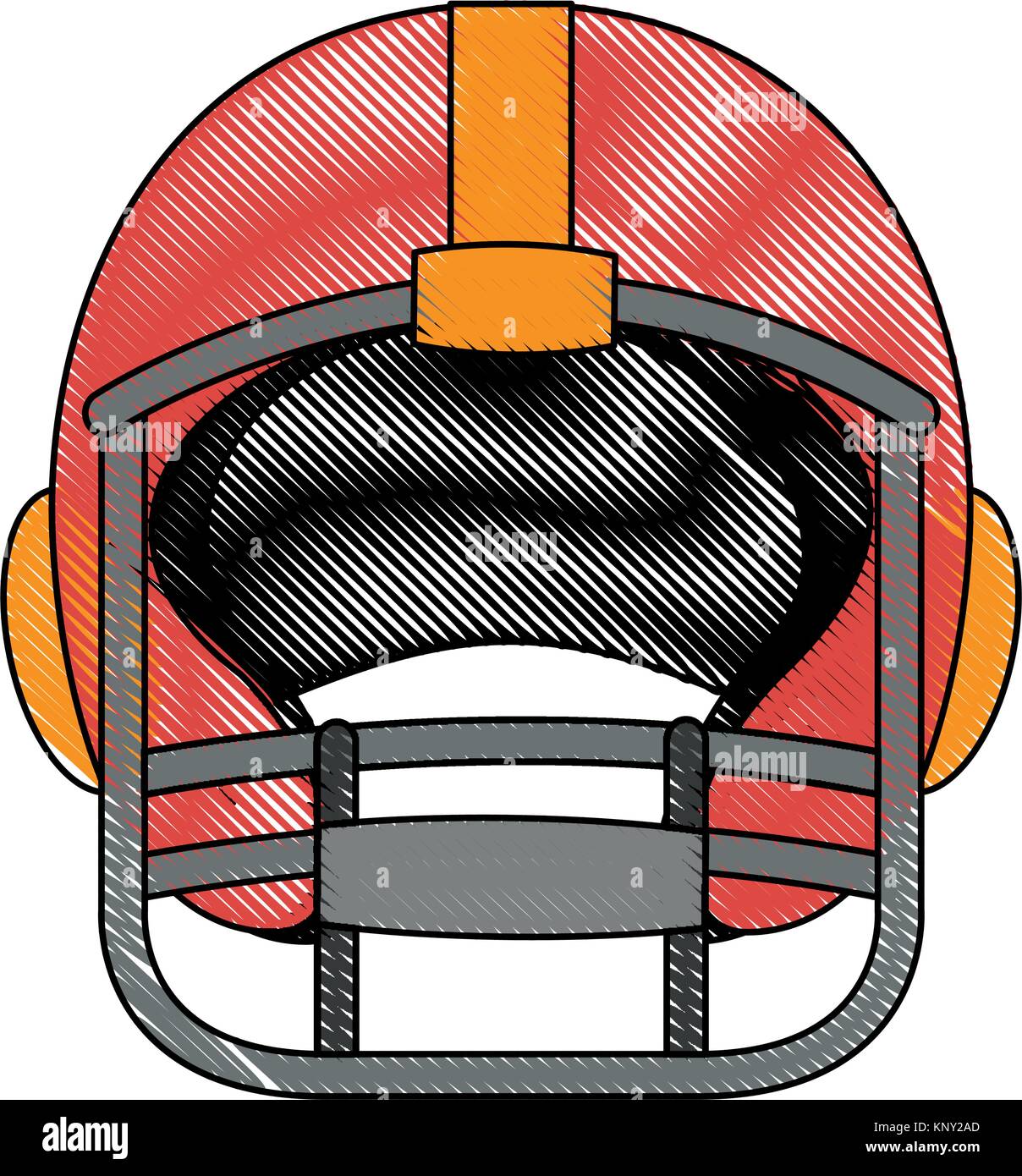American football helmet Stock Vector Image & Art - Alamy