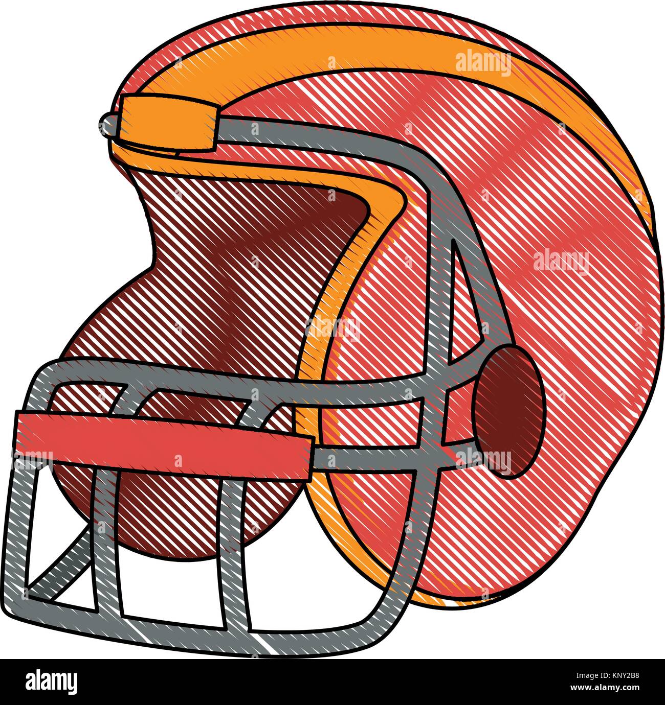 American football helmet Stock Vector Image & Art - Alamy
