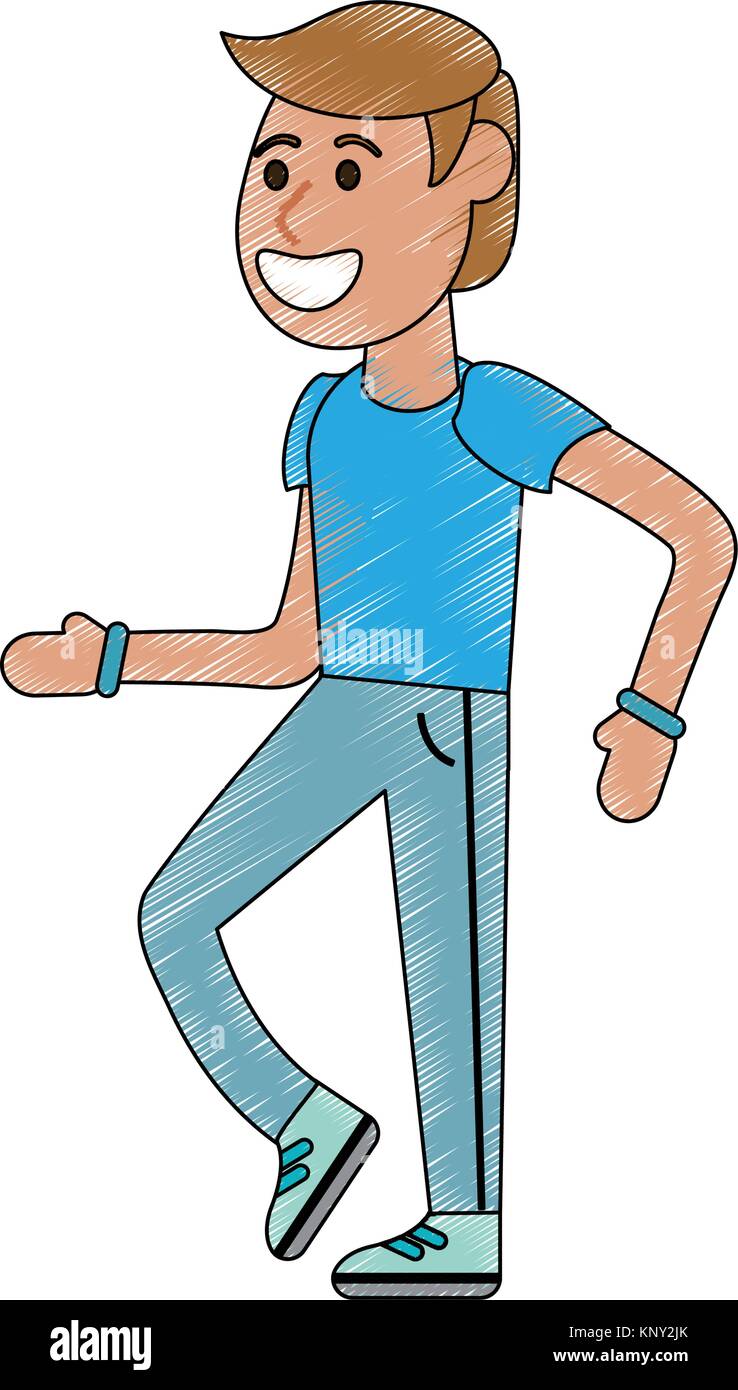 Man walking cartoon Stock Vector Image & Art - Alamy