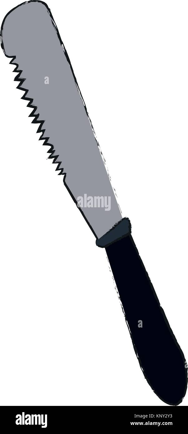 Knife cutlery utensil Stock Vector Image & Art Alamy